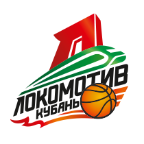 Logo of Lokomotiv-Kuban, russian, white background